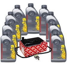 9 L ATF Getriebeöl MB 236.14 FEBI Getriebeölfilter für Mercedes-Benz C-Klasse 9 L ATF Getriebeöl MB 236.14 FEBI Getriebeölfilter für Mercedes-Benz C-Klasse