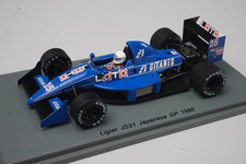 Spark Ligier F1 Js31 N 25 Japan Gp 1988 R.arnoux 1:43 S3968