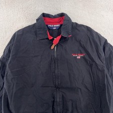 Vintage Polo Sport Ralph Lauren Lightweight Jacket Mens S/M Snap Pocket USA 90s