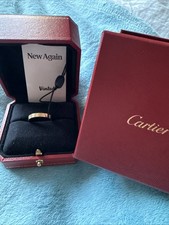 CARTIER Love Yellow 18ct Gold Small Model Ring Size 60