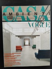 CASA VOGUE AMBIENTI CONDE' NAST Ottobre 201/1988 NANDA VIGO-FUSKAS-SACCONI-DIETZ