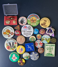 Vintage Badge and Pin collection - job lot mixture of types