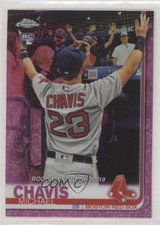 2019 Topps Chrome Update Target Rookie Debut Pink Refractor Michael Chavis 4z8