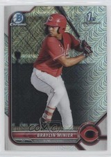 2022 Bowman Chrome Prospects Mega Box Mojo Refractor Braylin Minier #BCP-93 09wc