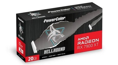 PowerColor Hellhound AMD Radeon RX 7900 XT 20GB GDDR6 Graphics Card