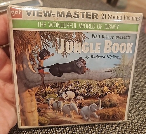Vintage 1966 Gaf View-Master Walt Disney Jungle Book B363 New & Sealed!