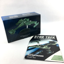 Eaglemoss Star Trek XL Klingon Battlecruiser (2009) Special Issue Box Magazine