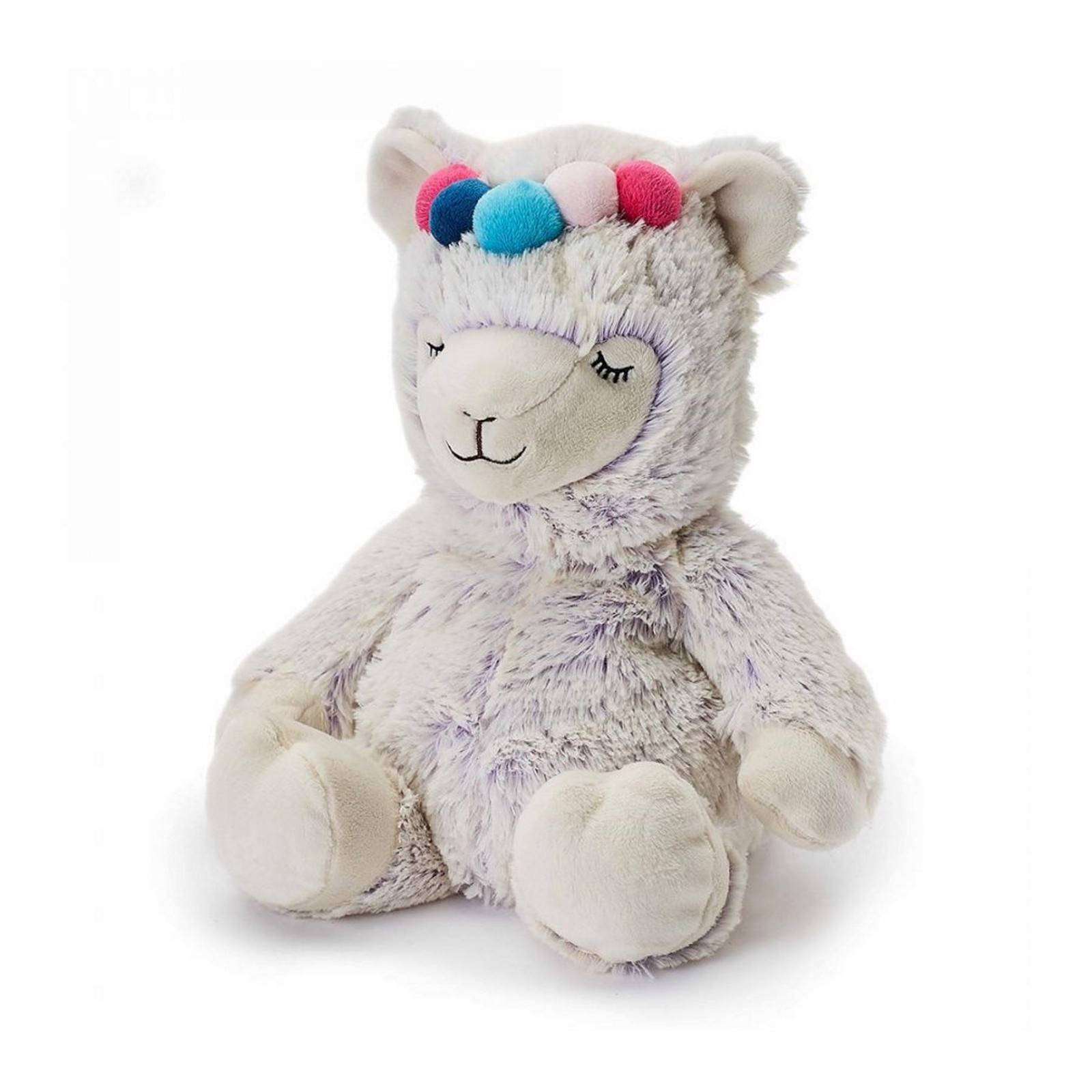 Microwavable Heatable Soft Toy Hot Cold Heat Pack Lavender Scent 13""Llama - Image 2