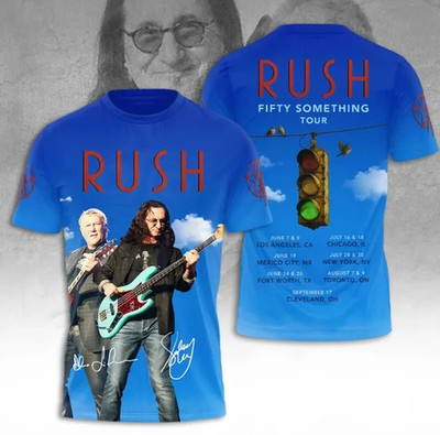 Rush Band 3D All Over Print Shirt For Men and Women Full Sizes S-5XL TD1120