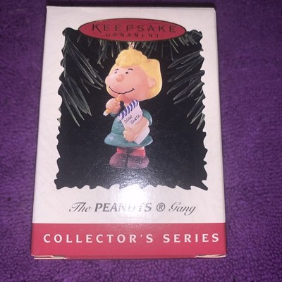 New 1996 Hallmark Keepsake Xmas Ornament Peanuts Gang Sally #4 in series