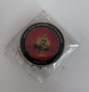 Lot of 2 Round Pinback Buttons: Need Help? / Landscaping & Population Control