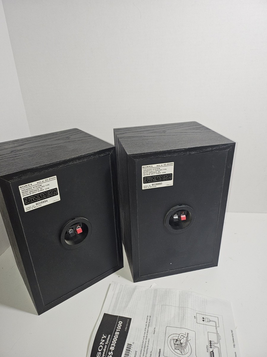 Sony SS-B1000 Bookshelf Speakers for sale online | eBay