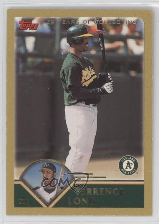 2003 Topps Gold 1673/2003 Terrence Long #175 0u8p