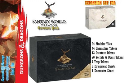 Fantasy World Creator Treasure Pack   DM Vault RPG-Zubehör