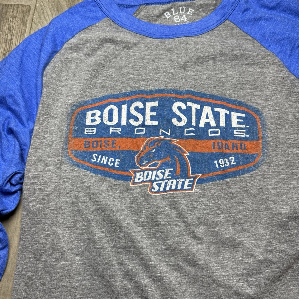 Boise State T-shirt Women’s large, long sleeve lightweight shirt by blue 84 - Image 2 of 4