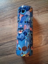 Vaso de metal Lilo and Stitch - 8 pulgadas x 2,5 pulgadas