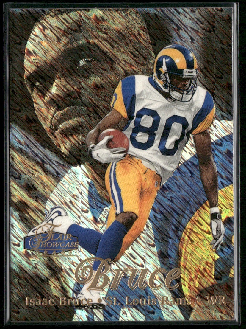 1998 Flair Showcase #65 Isaac Bruce Flair Showcase Row 1 (Grace)