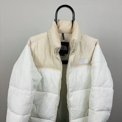 North Face Puffer Jacke Damen Medium Weiß