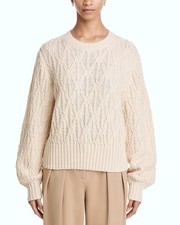 FRENCH CONNECTION Layon Cable Knit Sweater MSRP 158
