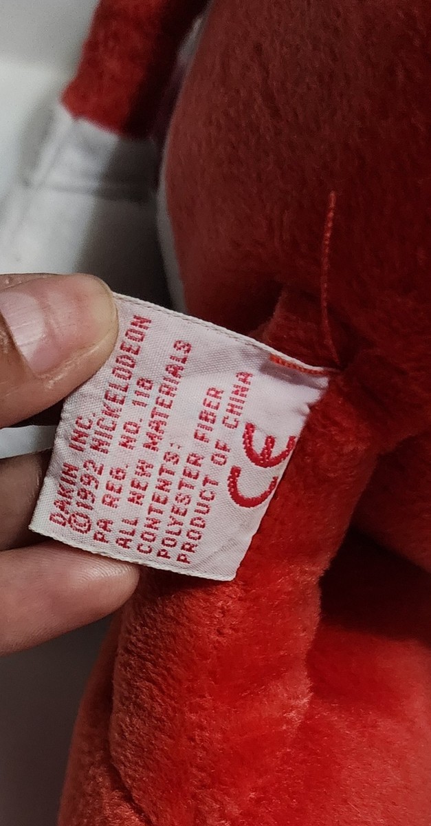 Dakin レン＆スティンピー レンホーク ぬいぐるみ人形 1992 紙タグ付 Dakin レン＆スティンピー レンホーク ぬいぐるみ人形 1992 紙タグ付
