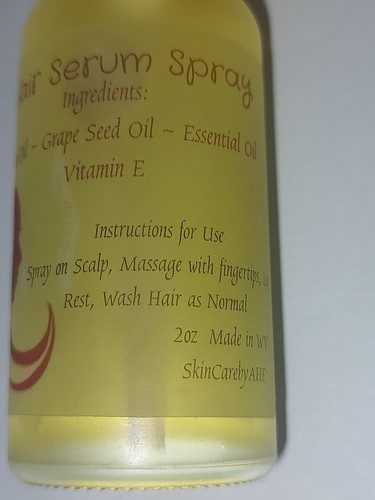 Hair Serum for hair growth & Scalp Health, Handmade All Natural - Picture 8 of 8