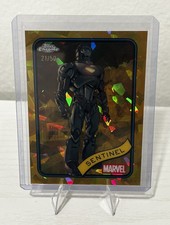 2025 Topps Chrome Sapphire Marvel #33 Sentinel Gold Sapphire /50 Comics