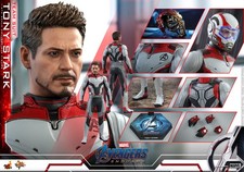 Hot Toys MMS537 Avengers 4 Endgame Tony Stark Team Suit 1/6 Action Figure