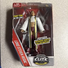 WWE Lord Steven Regal Elite Series 45 Mattel WCW Flashback NXT Box Wear