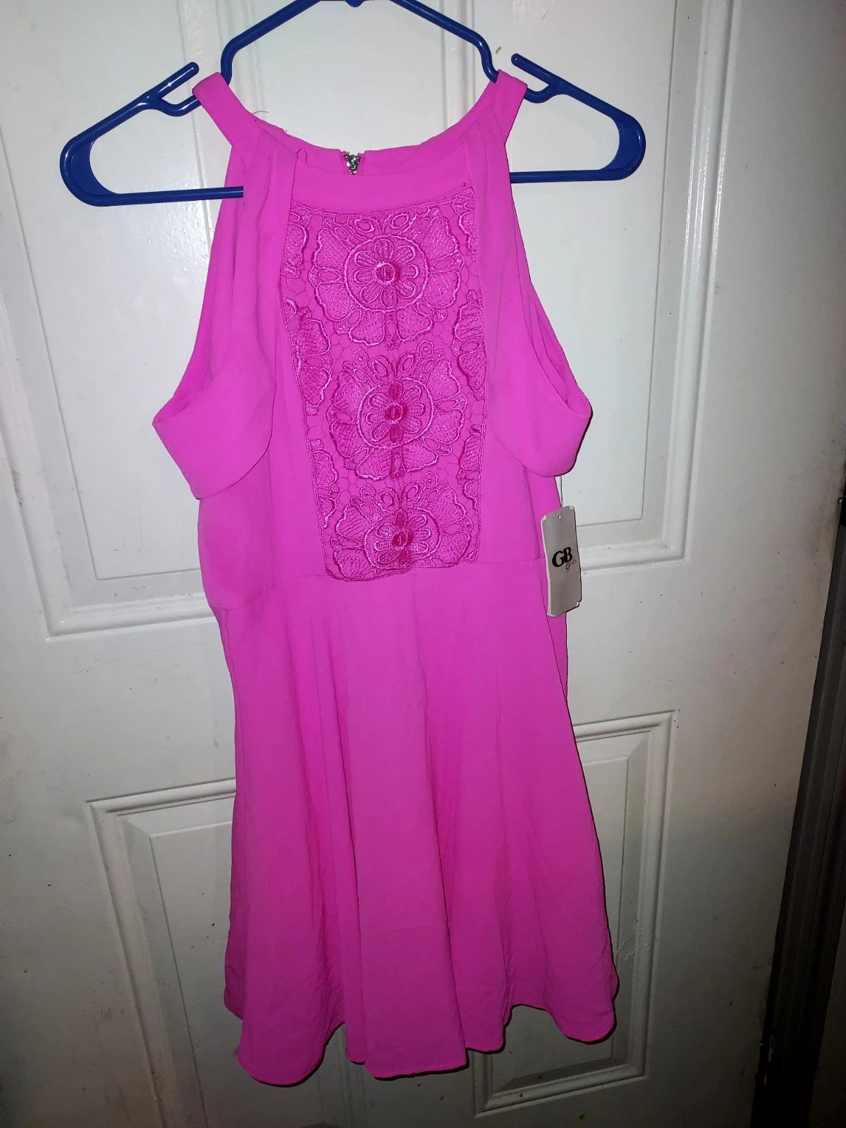 NWT BG Girls Hot Pink Dress Xl
Opens in a new window or tab