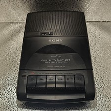 Sony TCM-929 Desktop Cassette Voice Recorder Full Auto Shut-Off Cue Review