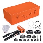 Yescom 1/2" - 4" Hydraulic Knockout Punch set Electrical Conduit Hole Punch Kit — photo 1