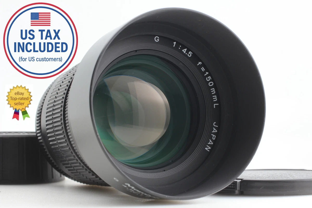 Mamiya f/4.5 Camera Lenses 150mm Focal for sale | eBay