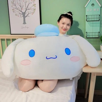 Cinnamoroll Large Sanrio Plush Toy Big White Dog Pillow Kawaii Gift for Kids