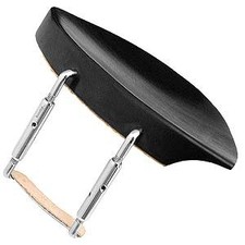 Kaufman Ebony Chinrest for 3/4 Violin with Standard Bracket