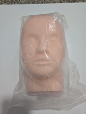 Practice Head Makeup Eyelashes Soft skin mannequin