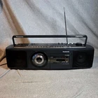 VTG 1988 Panasonic RX-FD55 Vertical Loading CD / Portable Boombox Read Descript.