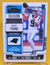 Bryce Young 2023 Contenders Football Rookie Card #15 Carolina Panthers