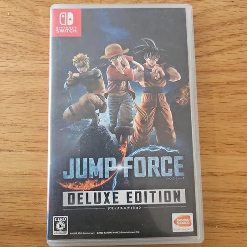 Switch Nintendo JUMP FORCE Deluxe Edition Japanese English With Box From Japan