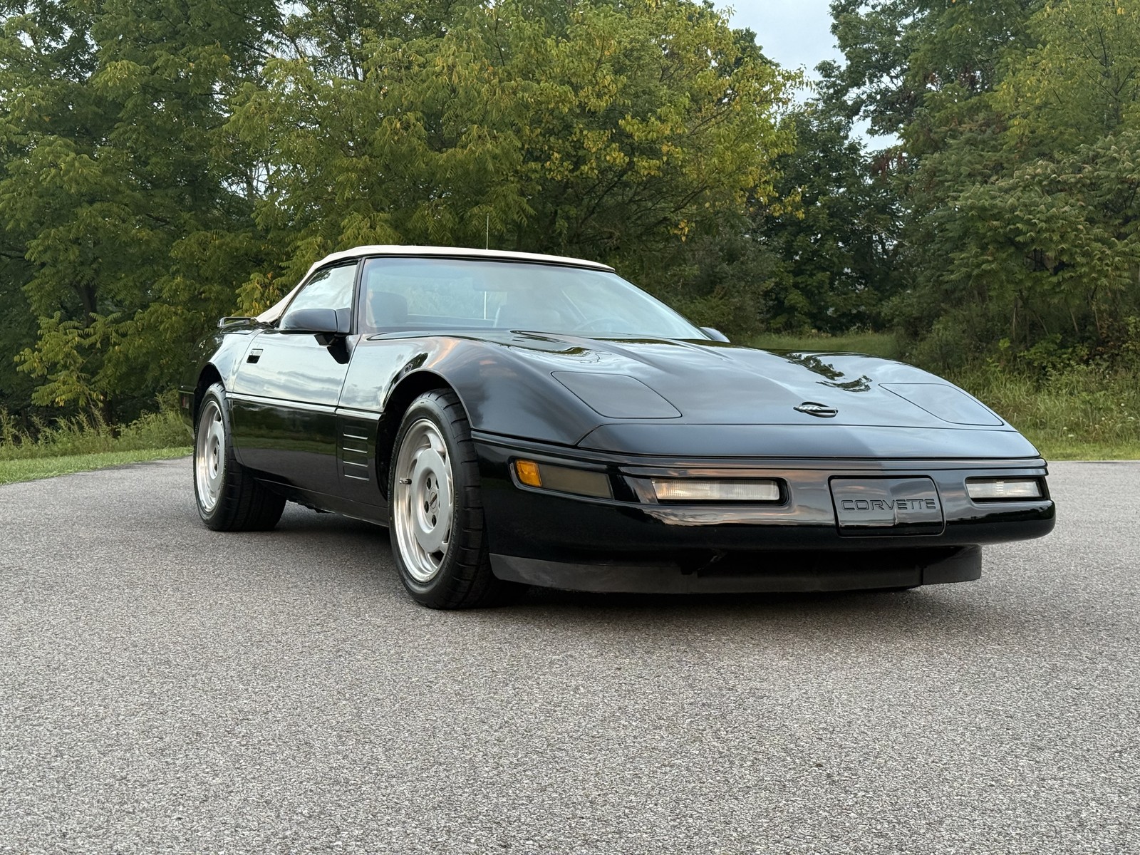 1991 Black Chevrolet Corvette   | C4 Corvette Photo 3