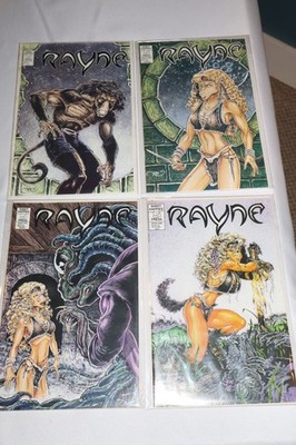 Complete Set Rayne 1 2 3 4 NM Comics 1995 Sheet Happies Press Comic Furry Anthro