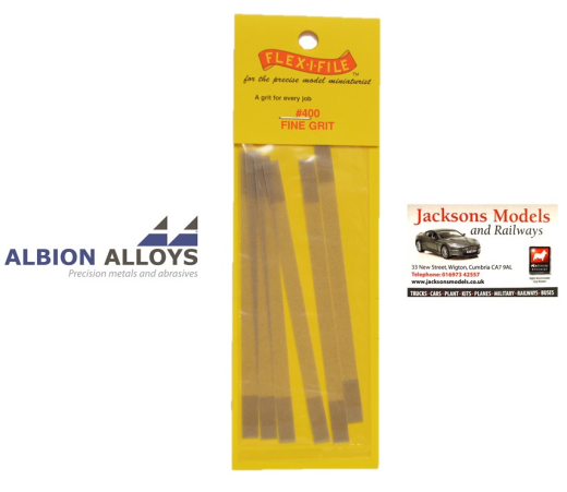 Albion Alloys 400 Flex-i-File Fine 400 Grit Refill Tape