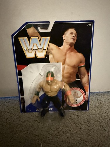 WWE Retro John Cena  Figure (Mattel, Series 1) Nev...