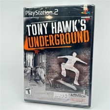 Tony Hawk's Underground (PlayStation 2, September 21, 2003) NEW SEALED
