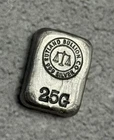 Rutland Bullion Co. 25 Grams Hand Poured Silver Bar .999 Fine Silver