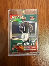 2021 Panini Rookies & Stars - Star Studded Ja'Marr Chase #SS-27 Green  /5 (RC)