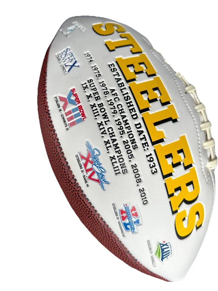 Fútbol firmado por jugador Antonio Brown Steelers  Foto 2 de 2