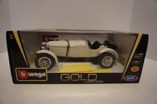 1/18 Burago Gold 1931 Mercedes-Benz SSK1 White 000128