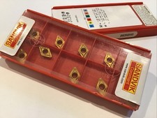 10 pcs SANDVIK Carbide Inserts DCMT070208-UM Grade 235 DCMT2(1.5)2-UM
