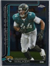 2025 Topps Chrome #141 Travon Walker Jacksonville Jaguars
