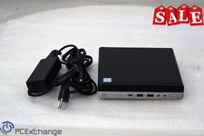 HP EliteDesk 800 G3 i5-7500T 8GB RAM 256GB M.2 SSD w/AC Adapter